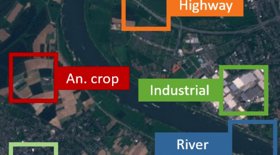 AI can deliver valuable information about a land area, from water sources to forested regions.